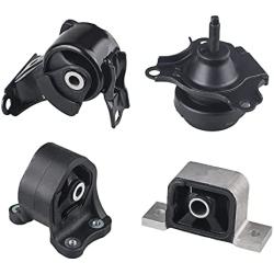 JDMON Compatible with 4Pcs Engine Motor Mount Honda CRV 2.4L L4 2002-2006 (Automatic Transmission) Compatible with A4504 A4506 A6596 A6597