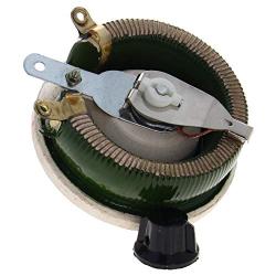 Jutagoss 200W 10 Ohm Wirewound Ceramic Potentiometer Rheostat Variable Resistor with Knob