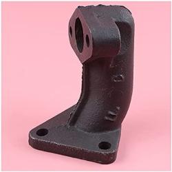 Good Abrasion Resistance Exhaust Muffler Pipe Manifold for Honda GX390 GX340 13HP 11HP GX 390 340 Lawn Mower 4 Stroke Engine Motor Part Perfect fit