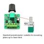 DaFuRui 3Pcs 1.8v 3v 5v 6v 12v 2A 30W Low Voltage DC Motor Speed Controller PWM 1803BK 1803B Adjustable Driver Switch