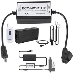DC HOUSE Linear Actuator Controller for Linear Motion Actuators DC Motor 12 Remote Motor Control Switch Kit 5A with 12V ACDC Adapter Power Supply,5A Black+Adapter