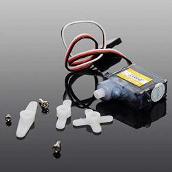 Vehicles-OCS 1PC 3.7g Micro Light Servo P0037 Steering Gear Coreless Motor 20x8.2x17.3mm Servo Parts for RC Robot Car Aircraft Boat