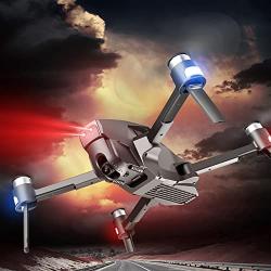 5G Professional Brushless Motor Drone Aerial Photography Camera 6K Follow Me Shooting GPS Quadcopter Level 7 Wind Resistance (Two Batteries)