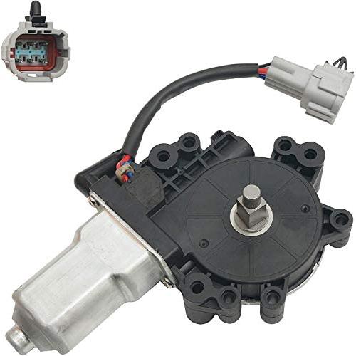 Window Motor Front Driver Side 80731-9FJ0A for 2004-2014 Nissan Titan 2005-2014 Nissan Armada 2004 Nissan Pathfinder 2004-2011 Infiniti QX56Replace # 80731-ZT01A