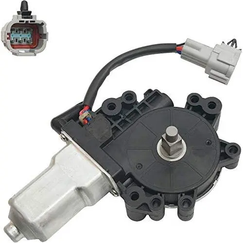 Window Motor Front Driver Side 80731-9FJ0A for 2004-2014 Nissan Titan 2005-2014 Nissan Armada 2004 Nissan Pathfinder 2004-2011 Infiniti QX56Replace # 80731-ZT01A