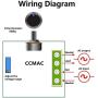 Sipytoph 2000W PWM AC Motor Speed Control Module Dimmer Speed Regulator AC 50-220V 2000W(max) 25A SCR Constant Adjustable Voltage Regulator