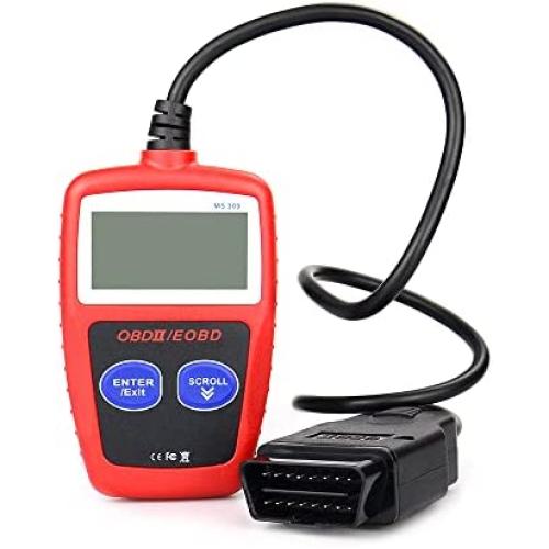 Aidixun Car Code Reader, Diagnostic Code Reader for All Vehicles, Check Engine Code Reader, MS309 Engine Error Code Reader,Engine Light Code Reader…, ADX-coder reader