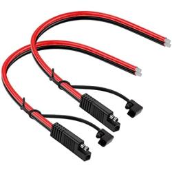 iGreely 2Pack SAE Extension Cable SAE Quick Connector Disconnect Plug for RV Trolling Motor Solar Panel (12AWG)