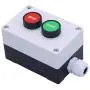 Taiss Momentary Push Button Switch Station Box Start/Stop Red Green Sign NO NC Pushbutton Switches Station AC 660V 10A HB2-Start/Stop-Box