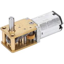 Mini Micro Metal Gear Motor, Reduction Motor Geared Motor N20 DC12V Speed Reduction CW/CCW Micro Motor DC Gear Motor(DC12v381RPM)