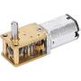 Mini Micro Metal Gear Motor, Reduction Motor Geared Motor N20 DC12V Speed Reduction CW/CCW Micro Motor DC Gear Motor(DC12v381RPM)