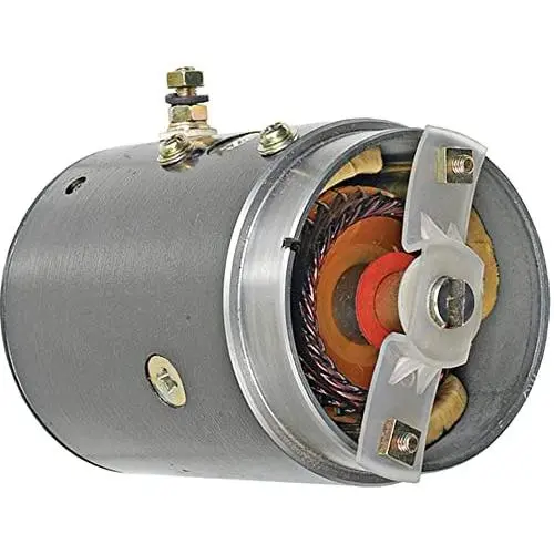 DB Electrical 430-20023 Snow Plow Motor for Boss Snow Plow/Skidmore Equipment/JS Barnes Pump Motor Slotted Shaft 12Volt, CW/W-8958 /HYD1563 /46-2432, 46-3564, 46-812, MDY6125S, MDY7030, MDY7058