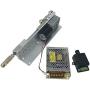 BEMONOC DIY Design DC 24V Linear Actuator Reciprocating Motor Stroke 70mm Adjustable+Switching Power Supply 110V-240V+PWM Speed Controller