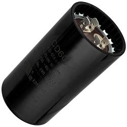 Canamax 430-516 uf/MFD 110-125 VAC ±20% Volts Round Start Capacitor - Replacement for Single-Phase Electric Motors