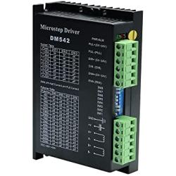 DM542 3D Printer CNC Microstep Driver Stepper Motor Controller 2-Phase Digital Stepper Motor Driver 20-50V DC Max 4.2A for Nema 17, Nema 23 Stepper Motor