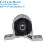 JDMON Compatible with 4Pcs Engine Motor Mount Honda Civic 1.7L Automatic Trans 2001 -2005 Compatible with A4511 A6588 A6591 A6595