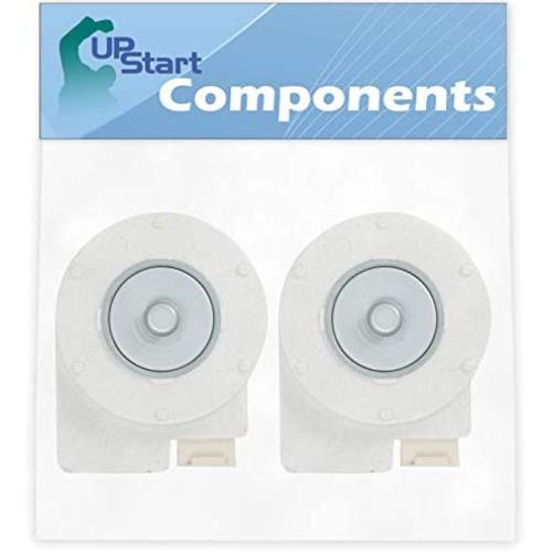 2-Pack DA31-00146E Evaporator Fan Motor Replacement for Samsung RF28HFEDBSR/AA-0000 Refrigerator - Compatible with DA31-00146E Fan Motor - UpStart Components Brand