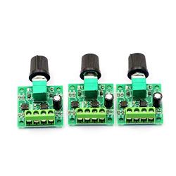 DaFuRui 3Pcs 1.8v 3v 5v 6v 12v 2A 30W Low Voltage DC Motor Speed Controller PWM 1803BK 1803B Adjustable Driver Switch