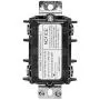 Leviton MS303-DSS 30 Amp, 600 Volt, Three-Pole, 3 Phase AC Motor Starter, Suitable as Motor Disconnect, Short Toggle, Industrial Grade, Non-Grounding, Black