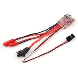 Vehicles-OCS RC ESC 20A Brush Motor Speed Controller w/Brake for RC Car Boat Tank New Levert
