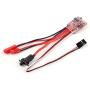 Vehicles-OCS RC ESC 20A Brush Motor Speed Controller w/Brake for RC Car Boat Tank New Levert