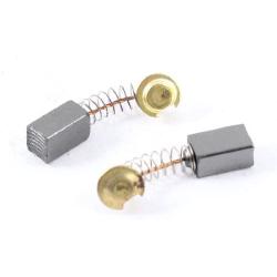 Uxcell Replacement Motor Carbon Brushes, 31/64 x 19/64 x 1/4 inch, 2 Pcs