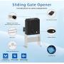 G.T.Master Sliding Automatic Gate Operator Kit - Driveway Security Gate Opener Hardware Kit with Two Transmitters and Infrared Photocell Sensor for Sliding Gates up to 1300lb and 27ft Long (GT1300)