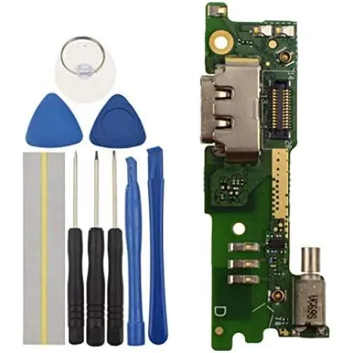 Charging Charger Port Board with Motor+Mic Compatible with Sony Xperia XA1 G3121