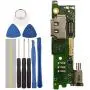 Charging Charger Port Board with Motor+Mic Compatible with Sony Xperia XA1 G3121