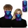 LACOMA Unisex Seamless Rave Bandana Neck Gaiter Tube Mask Headwear, Motorcycle Face Mask for Men Women Face Scarf
