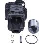 44MM Cylinder Piston Kit for Husqvarna 445 445E 450 450E JONSERED CS2245 CS2245S CS2250 Chainsaw Motor Engine Rebuild Pa