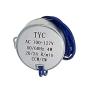 Fielect 2Pcs Synchronous Motor AC 110V 20-24RPM Turntable Motor CW/CCW Direction 4W TYC-50 Horizontal Hole Shaft