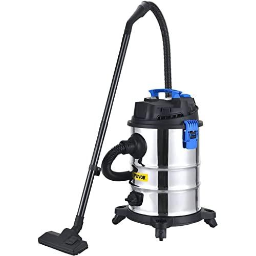 Extracteur de poussière VEVOR, 8 Gallons Filtre HEPA Sec & Humide, Nettoyage Automatique de la Poussière, Moteur Puissant 1200W, Aspart Collecteur Robuste avec Accessoires