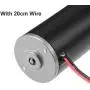 uxcell Double Shaft Worm Gear Motor DC 12V 250RPM High Torque Speed Reduction Motor with Metal Gearbox