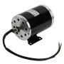 Alfa Wheels Electric Motor 48 Volt DC 1000 Watt with Base for Scooter Bike Go-Kart Mini Bikes Model Numbers MY1020 ZY1020G Reversible with 11 Teeth Sprocket #25 Chain 6.35 Pitch
