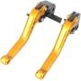 Occus for Suzuki GSXR600 GSXR750 K11 GSXR1000 K9 Brake Clutch Levers Short Adjustable GSXR 600 750 1000 Motor Occus Aluminum - (Color: Null)