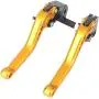 Occus for Suzuki GSXR600 GSXR750 K11 GSXR1000 K9 Brake Clutch Levers Short Adjustable GSXR 600 750 1000 Motor Occus Aluminum - (Color: Null)