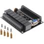 Davitu Motor Controller - FX1N-20MR PLC Programmable Control Module DC 24V Regulator Industrial Logic Controller Board U1JB