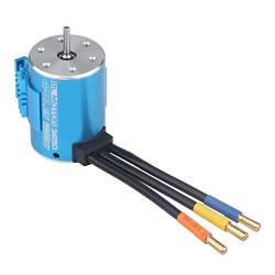 RC Model Motor, 3650 5900KV 4 Poles Brushless Motor Accessory for 1/10 1/16 1/18 RC Car Boat Car Model Accessory