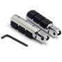 XKH- Motorcycle Front Foot Peg Compatible with Honda VTX 1800 C/F Models Shadow 1100 Sabre Aero 750 Magna 750 Honda Fury [B01G80OXBC]