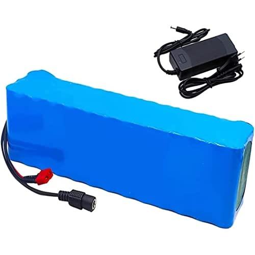 Wnicek 48V 10AH 13S 3P E-Bike Battery 10000mAh Customizable Electric Bike Lithium-ion Battery Pack with 2A Charger/T Plug/ 20A BMS Suitable for 500W 350W 250W 200W Motor