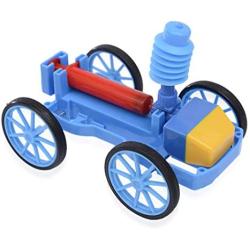 VanSP Aerodynamic Experiment Air Car-Electric Motor Physical Science Toys-DIY Wooden Science Experiment Kits-Circuit Building STEAM Toys for Kids