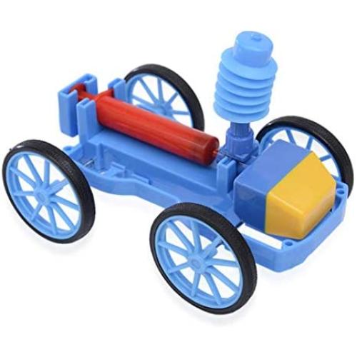 VanSP Aerodynamic Experiment Air Car-Electric Motor Physical Science Toys-DIY Wooden Science Experiment Kits-Circuit Building STEAM Toys for Kids