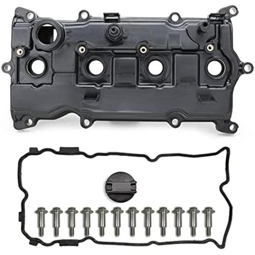 MITZONE Engine Valve Cover with Gasket and Bolts Compatible with 2014-2017 Nissan Altima Rogue Murano 2014 Pathfinder 2014-2017 Infiniti Qx60 2.5L Replace # 13264-3KY0A