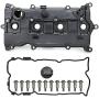 MITZONE Engine Valve Cover with Gasket and Bolts Compatible with 2014-2017 Nissan Altima Rogue Murano 2014 Pathfinder 2014-2017 Infiniti Qx60 2.5L Replace # 13264-3KY0A
