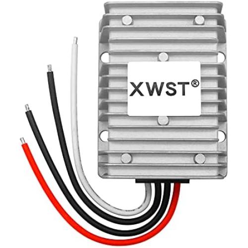 DC 12v 24V Step up to 36V Converter Regulator 10A 360W Power Supply Power Converter Waterproof Module Transformer Adapter for Motor Car Truck Vehicle Boat Solar System (12V24V to 36V 10A)