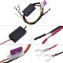 HUIQIAODS Car LED Controller Daytime Running Light Lamp 3A Inline Fuse DRL Auto On/Off Switch Controller Relay 12-18V for Auto Car Accessories (1PCS)