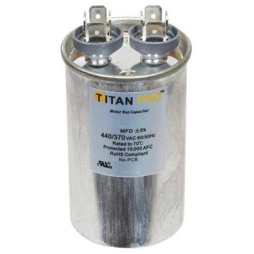 TITAN PRO TRCF7.5 Motor Run Capacitor, 7.5 MFD, 2-7/8 In. H