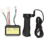 01 Stall Protection E‑Bike Controller Set, Cable Hand Grip 12V 250W Controller Handlebar, for Electric Bicycle E‑Bike Parts E‑Bike E‑Scooter Parts