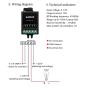 ZHOFONET 12V Remote Control Switch,10A Mini Wireless Relay Switch,Dry Contact Relay 328ft Long Range Switch for Lights,Garage Door and Security Field